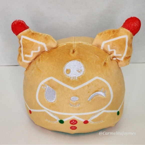 🎄 KUROMI 🫚 Gingerbread Reversible Plushies Sanrio Christmas 2024 TeeTurtle NWT - Picture 3 of 8